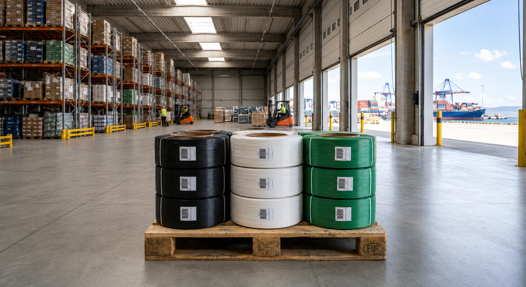 PP Strapping Band Exporter Bulgaria — Greenstrix Industrial Packaging